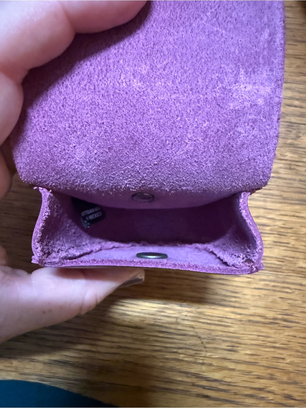 Portland Leather Goods Flower Pouch - Picture 4 of 4
